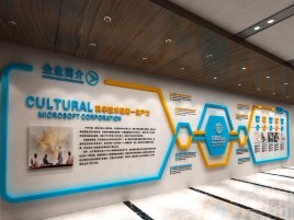 藤县文化墙有助于企业什么改善？带来什么实际意义？
