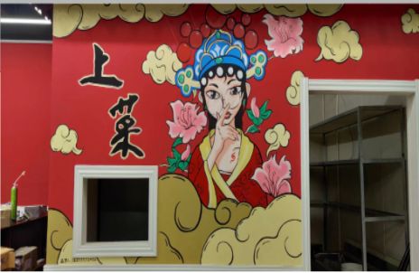 藤县墙体彩绘的发展和应用