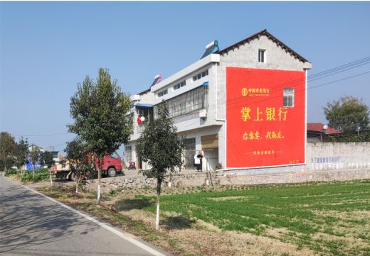 藤县墙体广告具有的独特优势